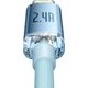 Kabel USB Baseus USB-A - Lightning 2 m Niebieski (CAJY001203)
