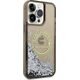 Karl Lagerfeld Karl Lagerfeld Liquid Glitter RSG - Etui iPhone 14 Pro Max (czarny)