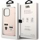 Karl Lagerfeld Karl Lagerfeld Liquid Silicone Karl & Choupette MagSafe - Etui iPhone 14 Pro Max (różowy)