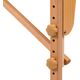 Activeshop STÓŁ SKŁADANY DO MASAŻU WOOD KOMFORT ACTIV FIZJO LUX 3 SEGMENTOWY 190X70 BIAŁY