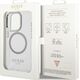 Guess Etui Guess Metal Outline Magsafe HardCase do iPhone 14 Pro Max srebrne