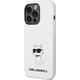 Karl Lagerfeld Etui Karl Lagerfeld KLHCP14LSNCHBCH Apple iPhone 14 Pro hardcase biały/white Silicone Choupette
