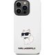 Karl Lagerfeld Etui Karl Lagerfeld KLHCP14LSNCHBCH Apple iPhone 14 Pro hardcase biały/white Silicone Choupette