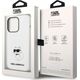 Karl Lagerfeld Etui Karl Lagerfeld KLHCP14LSNCHBCH Apple iPhone 14 Pro hardcase biały/white Silicone Choupette