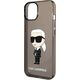 Karl Lagerfeld Etui Karl Lagerfeld KLHCP14MHNIKTCK Apple iPhone 14 Plus czarny/black hardcase Ikonik Etui Karl Lagerfeld