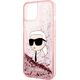 Karl Lagerfeld Etui Karl Lagerfeld KLHCP14MLNKHCP Apple iPhone 14 Plus różowy/pink hardcase Glitter Karl Head