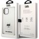 Karl Lagerfeld Etui Karl Lagerfeld KLHCP14MSNCHBCH Apple iPhone 14 Plus hardcase biały/white Silicone Choupette