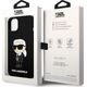 Karl Lagerfeld Etui Karl Lagerfeld KLHCP14MSNIKBCK Apple iPhone 14 Plus hardcase czarny/black Silicone Ikonik