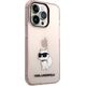 Karl Lagerfeld Etui Karl Lagerfeld KLHCP14XHNCHTCP Apple iPhone 14 Pro Max różowy/pink hardcase Ikonik Choupette