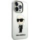 Karl Lagerfeld Etui Karl Lagerfeld KLHCP14XHNIKTCT Apple iPhone 14 Pro Max transparent hardcase Ikonik Etui Karl Lagerfeld