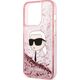 Karl Lagerfeld Etui Karl Lagerfeld KLHCP14XLNKHCP Apple iPhone 14 Pro Max różowy/pink hardcase Glitter NFT Karl Head