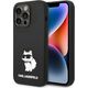 Karl Lagerfeld Etui Karl Lagerfeld KLHCP14XSNCHBCK Apple iPhone 14 Pro Max hardcase czarny/black Silicone Choupette