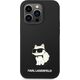 Karl Lagerfeld Etui Karl Lagerfeld KLHCP14XSNCHBCK Apple iPhone 14 Pro Max hardcase czarny/black Silicone Choupette