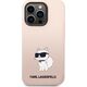 Karl Lagerfeld Etui Karl Lagerfeld KLHCP14XSNCHBCP Apple iPhone 14 Pro Max hardcase różowy/pink Silicone Choupette