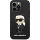 Karl Lagerfeld Etui Karl Lagerfeld KLHCP14XSNIKBCK Apple iPhone 14 Pro Max hardcase czarny/black Silicone Ikonik