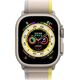 Apple Opaska Trail w kolorze żółtym/beżowym do koperty 49 mm - rozmiar M/L