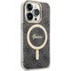 Guess Zestaw Guess GUBPP14XH4EACSK Case+ Charger iPhone 14 Pro Max 6,7" czarny/black hard case 4G Print MagSafe NoSize