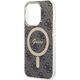 Guess Zestaw Guess GUBPP14XH4EACSK Case+ Charger iPhone 14 Pro Max 6,7" czarny/black hard case 4G Print MagSafe NoSize
