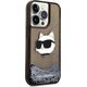 Karl Lagerfeld Karl Lagerfeld KLHCP14LLNCHCK iPhone 14 Pro 6,1" czarny/black hardcase Glitter Choupette Head NoSize