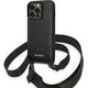Karl Lagerfeld Karl Lagerfeld KLHCP14LSTMMK iPhone 14 Pro 6,1" hardcase czarny/black Monogram Plaque Logo Strap NoSize