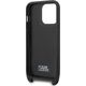 Karl Lagerfeld Karl Lagerfeld KLHCP14LSTMMK iPhone 14 Pro 6,1" hardcase czarny/black Monogram Plaque Logo Strap NoSize