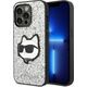 Karl Lagerfeld Karl Lagerfeld KLHCP14XG2CPS iPhone 14 Pro Max 6,7" srebrny/silver hardcase Glitter Choupette Patch NoSize