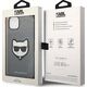 Karl Lagerfeld KARL LAGERFELD IPHONE 14 PLUS CHOUPETTE HEAD PATCH KLHCP14MSAPCHG SILVER