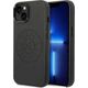 Karl Lagerfeld KARL LAGERFELD IPHONE 14 PLUS LEATHER PERFORATED LOGO KLHCP14MFWHK BLACK