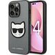 Karl Lagerfeld KARL LAGERFELD IPHONE 14 PRO CHOUPETTE HEAD PATCH KLHCP14LSAPCHG SILVER