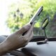 Uchwyt Magnes Mocowanie Kokpit Auto Samochód Magsafe Iphone 16 15 14 13 12 / Hoop