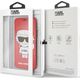 Karl Lagerfeld Etui Karl Lagerfeld KLFLBKPXKSCORE Apple iPhone XS/X bookcase czerwony/red Karl Space Cosmonaut