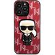 Karl Lagerfeld Etui Karl Lagerfeld KLHCP13LPMNIKPI Apple iPhone 13 Pro hardcase czerwony/red Monogram Ikonik Patch