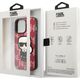 Karl Lagerfeld Etui Karl Lagerfeld KLHCP13LPMNIKPI Apple iPhone 13 Pro hardcase czerwony/red Monogram Ikonik Patch