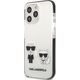 Karl Lagerfeld Etui Karl Lagerfeld KLHCP13LTPEKCW Apple iPhone 13 Pro hardcase biały/white Karl&Choupette