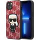 Karl Lagerfeld Etui Karl Lagerfeld KLHCP13SPMNIKPI Apple iPhone 13 mini hardcase czerwony/red Monogram Ikonik Patch