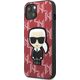 Karl Lagerfeld Etui Karl Lagerfeld KLHCP13SPMNIKPI Apple iPhone 13 mini hardcase czerwony/red Monogram Ikonik Patch