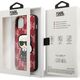 Karl Lagerfeld Etui Karl Lagerfeld KLHCP13SPMNIKPI Apple iPhone 13 mini hardcase czerwony/red Monogram Ikonik Patch