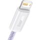 Kabel USB Baseus USB-A - Lightning 2 m Fioletowy (CALD040105)