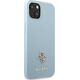 Guess Guess GUHCP13MPS4MB iPhone 13 6,1" niebieski/blue hardcase Saffiano 4G Small Metal Logo