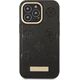 Guess Guess GUHMP13LSAPSTK iPhone 13 Pro / 13 6,1" czarny/black hardcase Peony Logo Plate MagSafe