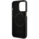 Guess Guess GUHMP13LSAPSTK iPhone 13 Pro / 13 6,1" czarny/black hardcase Peony Logo Plate MagSafe