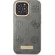 Guess Guess GUHMP13XSAPSTG iPhone 13 Pro Max 6,7" szary/grey hardcase Peony Logo Plate MagSafe