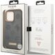 Guess Guess GUHMP13XSAPSTG iPhone 13 Pro Max 6,7" szary/grey hardcase Peony Logo Plate MagSafe