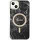 Guess Guess zestaw ładowarka MagSafe + etui do iPhone 14 Plus 6,7" czarne Marble (GUBPP14MHMEACSK)