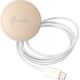 Guess Guess zestaw ładowarka MagSafe + etui do iPhone 14 6,1" czarne 4G Print (GUBPP14SH4EACSK)