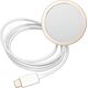 Guess Guess zestaw ładowarka MagSafe + etui do iPhone 14 6,1" czarne 4G Print (GUBPP14SH4EACSK)
