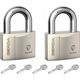 Gerda SECURE KSWS S40 Zestaw 2-twins kłódek mosiężnych n