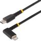Kabel USB StarTech USB-C - Lightning 1 m Czarny (RUSB2CLTMM1MR)