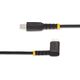 Kabel USB StarTech USB-C - Lightning 1 m Czarny (RUSB2CLTMM1MR)