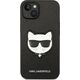 Karl Lagerfeld Karl Lagerfeld Saffiano Choupette Head Patch Case - Etui iPhone 14 Plus (czarny)
